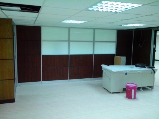 6cm雙面玻璃高隔間